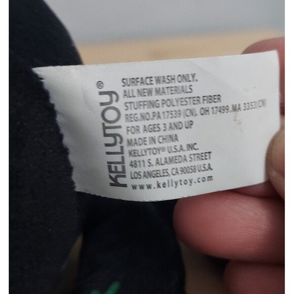 Kellytoy Spider Vampire Buttons Orange Black Purple Plush Halloween - Picture 6 of 10